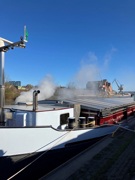 Brand im Maschinenraum eines Schiffes&nbsp;&copy;&nbsp;Stadt Hildesheim