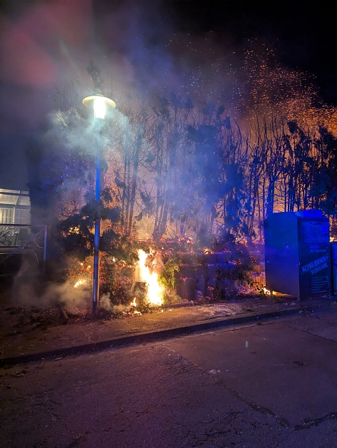 Heckenbrand groß&nbsp;&copy;&nbsp;Stadt Hildesheim