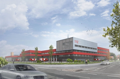 Gefahrenabwehrzentrum Ostseite&nbsp;&copy;&nbsp;Stadt Hildesheim