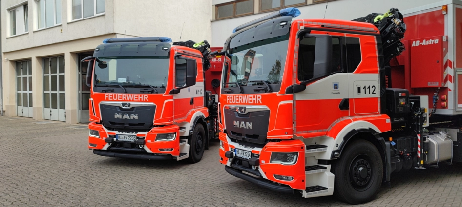 Zwei neue Feuerwehrfahrzeuge © Stadt Hildesheim